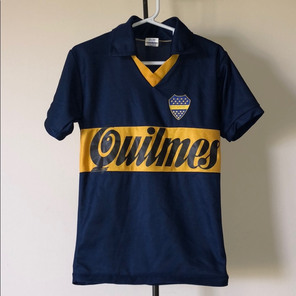 Boca Juniors CABJ Vintage Replica Soccer Jersey
